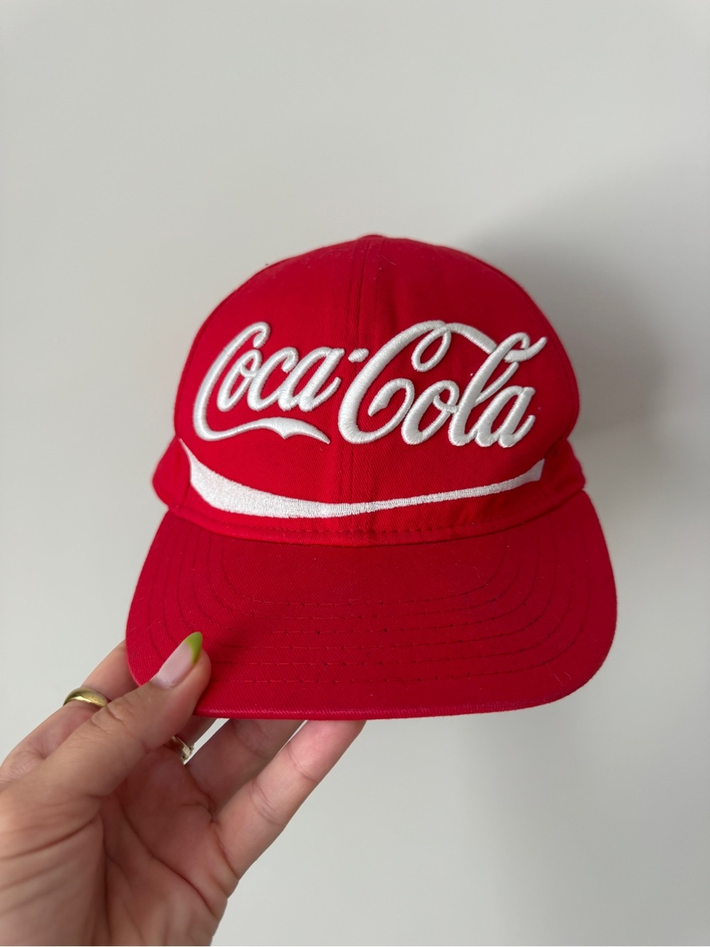 Coca-Cola Red Cap with White Script Logo